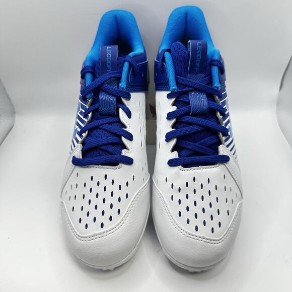 Under Armour Leadoff Low RM Baseball Cleats Youth 5.5 Blue White Lace Up Low Top - Picture 4 of 7